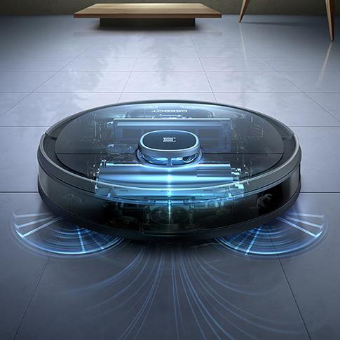 Robot Hút Bụi Lau Nhà Deebot Ozmo 950 Care Nhiều Giẻ Lau Hơn – ảnh 7