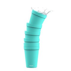 Bộ 5 cốc nhựa 200ML biozone KB-CU5P01B ảnh 1