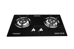 Bếp gas âm kính Sunhouse SHB5546MT