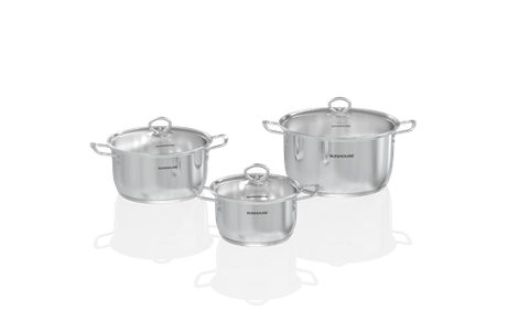Bộ nồi inox 5 đáy Sunhouse SHG788