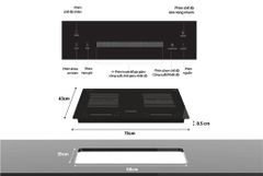 Bếp đôi điện từ Sunhouse SHB500DI ảnh 2
