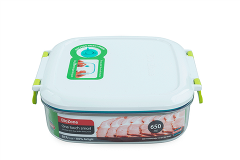 Hộp bảo quản thực phẩm thông minh biozone 650ML KB-SM650S1