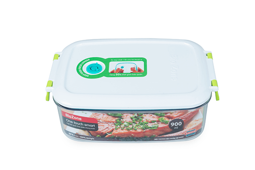 Hộp bảo quản thực phẩm thông minh biozone 900ML KB-SM900S