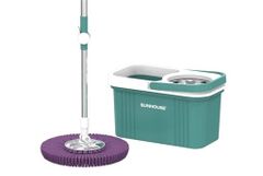 Bộ lau nhà xoay 360 độ Sunhouse KS-CL330IB ảnh 1