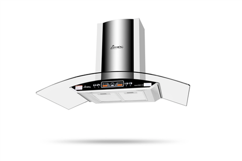 Máy hút mùi kính cong apex APB6601-90C