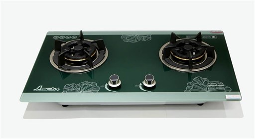 Bếp gas âm kính apex APB8815