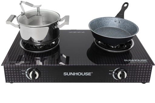 Bếp gas dương kính Sunhouse SHB3366MT