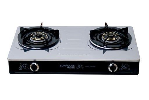 Bếp gas dương mặt inox Sunhouse Mama MMB0986