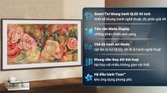Smart Tivi Khung Tranh The Frame QLED Samsung AI 4K 65 inch QA65LS03D ảnh 1