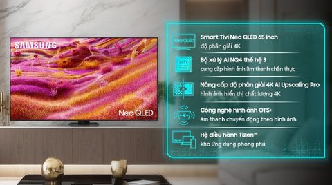 Tivi Neo QLED Samsung 4K 85 inch QA85QN90F
