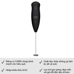 Máy Tạo Bọt Sữa Cầm Tay Caso Fomini 1610