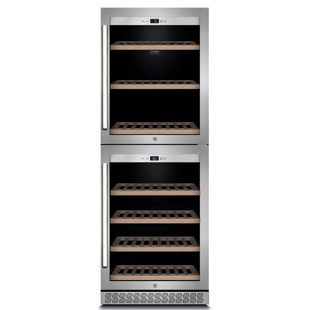 Tủ Bảo Quản Rượu Vang CASO WineChef Pro 126 Chai, 2 Cửa