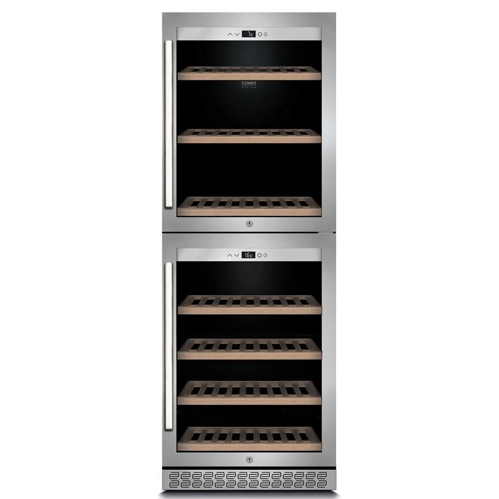 Tủ Bảo Quản Rượu Vang CASO WineChef Pro 126 Chai, 2 Cửa