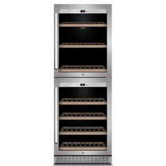 Tủ Bảo Quản Rượu Vang CASO WineChef Pro 126 Chai, 2 Cửa