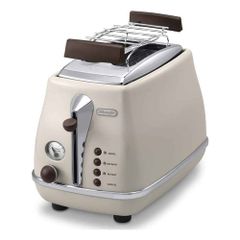 Máy Nướng Bánh Mì Delonghi Icona Vintage CTOV 2103.BG Màu Be