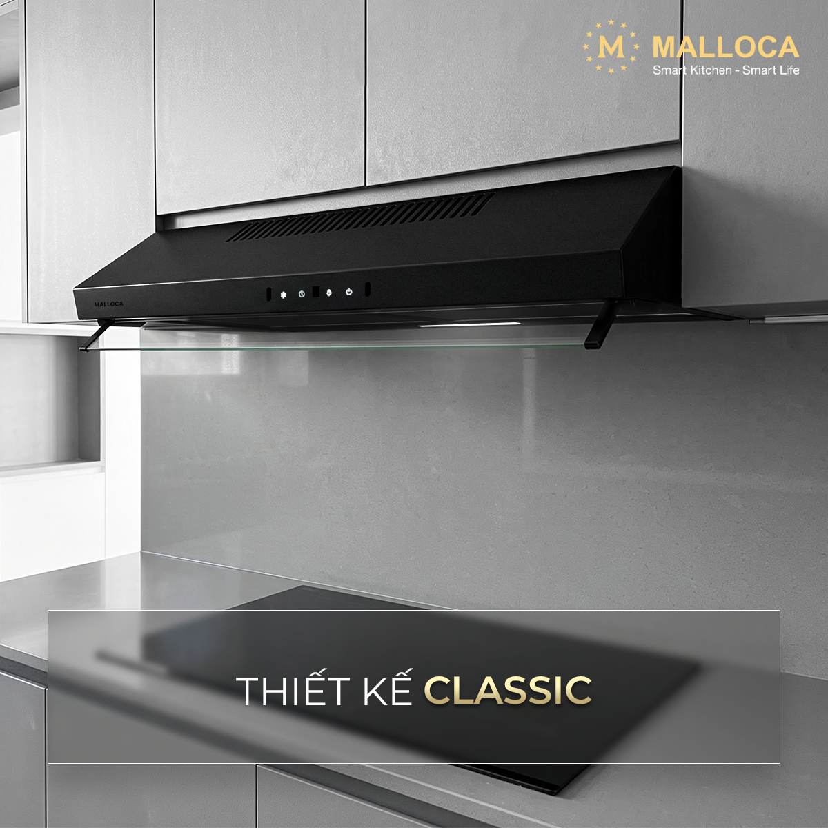 Máy hút mùi classic 90cm Malloca MH9014B - Máy hút mùi Malloca MH9014B cho bếp rộng Máy hút mùi classic 90cm Malloca MH9014B - Máy hút mùi Malloca MH9014B cho bếp rộng