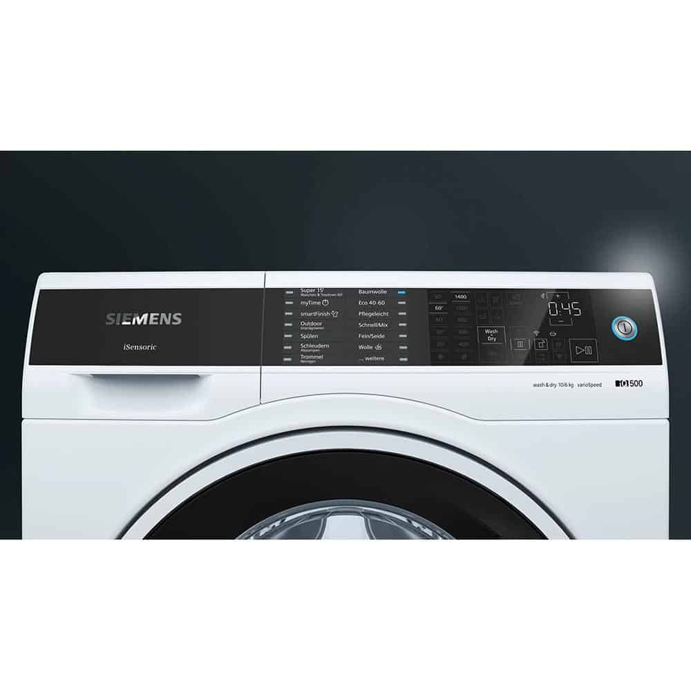 Máy Giặt Sấy Siemens iQ500 WD14U512 – Giặt 10kg Sấy 6kg – ảnh 3