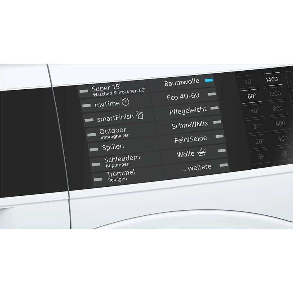 Máy Giặt Sấy Siemens iQ500 WD14U512 – Giặt 10kg Sấy 6kg – ảnh 2