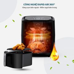 Nồi chiên không dầu 9L Sunhouse SHD4082 ảnh 8