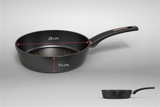Chảo chống dính ultra titanium Sunhouse ST28B – ảnh 6
