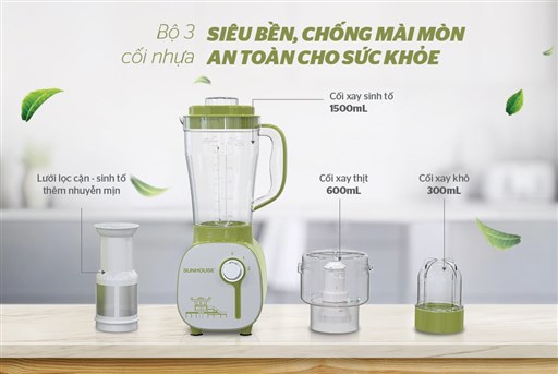 Máy xay sinh tố đa năng Sunhouse SHD5312G – ảnh 2