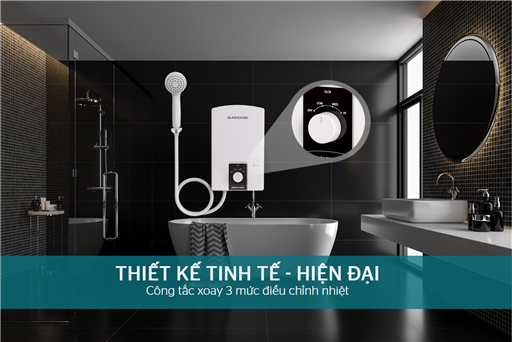 Máy nước nóng trực tiếp Sunhouse SHA9452OP – ảnh 2