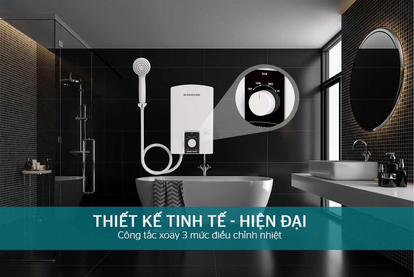 Máy nước nóng trực tiếp Sunhouse SHA9452OP – ảnh 7