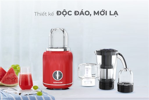 Máy xay sinh tố đa năng Sunhouse SHD5330R – ảnh 2