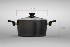 Nồi chống dính ultra titanium Sunhouse ST2210B-18