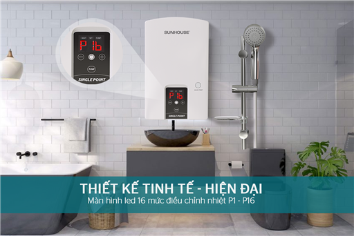 Máy nước nóng trực tiếp Sunhouse SHA9453EP – ảnh 2