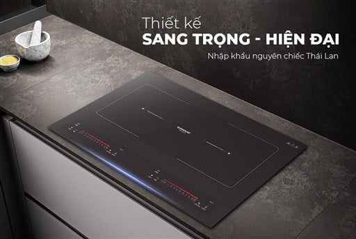 Bếp đôi điện từ Sunhouse SHB23-HG – ảnh 3