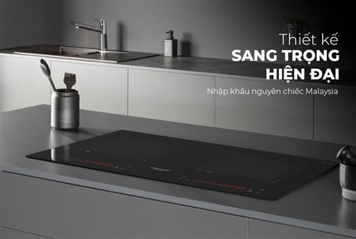 Bếp đôi điện từ Sunhouse SHB83TP – ảnh 3