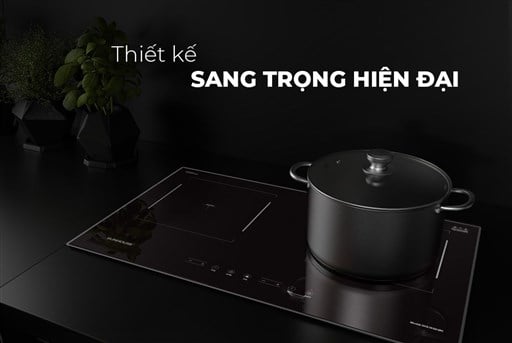 Bếp đôi điện từ Sunhouse SHB DI69-BN – ảnh 3