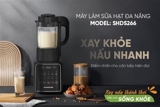 Máy làm sữa hạt đa năng Sunhouse SHD5266 – ảnh 5