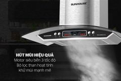 Máy hút mùi kính cong Sunhouse SHB6605-70-EC ảnh 2