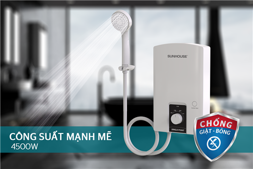 Máy nước nóng trực tiếp Sunhouse SHA9452OP – ảnh 3