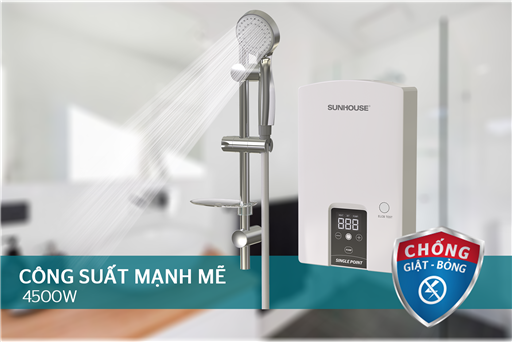 Máy nước nóng trực tiếp Sunhouse SHA9453EP – ảnh 3