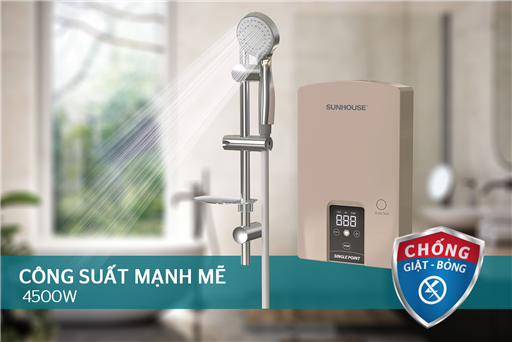 Máy nước nóng trực tiếp Sunhouse SHA9454EP – ảnh 3
