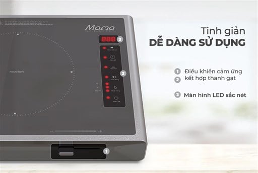 Bếp từ đơn cảm ứng Sunhouse Mama SHD6880 SHD6680 – ảnh 3