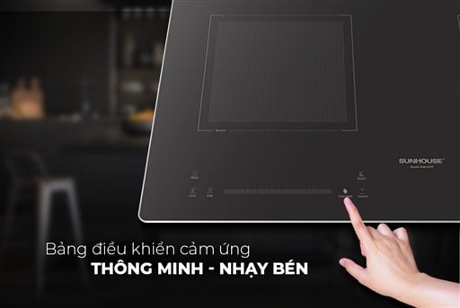 Bếp đôi điện từ Sunhouse SHB83TP – ảnh 4