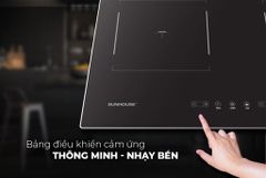 Bếp đôi điện từ Sunhouse SHB DI69-BN ảnh 4