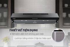 Máy hút mùi vỏ sơn Sunhouse SHB6118B ảnh 3