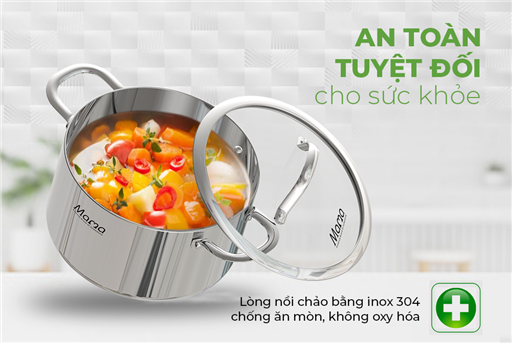 Bộ nồi inox đa lớp Sunhouse Mama SHG701