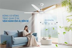 Quạt trần 5 cánh Sunhouse apex APF7666W ảnh 8