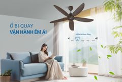 Quạt trần 5 cánh Sunhouse apex APF7661 ảnh 7