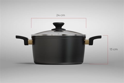 Nồi chống dính ultra titanium Sunhouse ST2210B-24 – ảnh 2