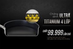 Chảo inox 3 lớp ultra titanium Sunhouse STI22M ảnh 2