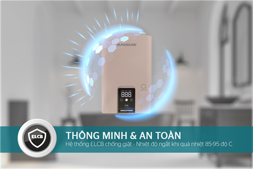 Máy nước nóng trực tiếp Sunhouse SHA9454EP – ảnh 4