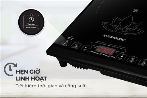 Bếp hồng ngoại cơ Sunhouse SHD6013KB – ảnh 4