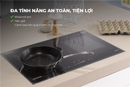 Bếp đôi điện từ Sunhouse SHB-DI19 PLUS – ảnh 6